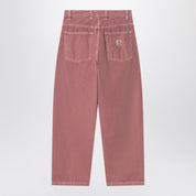 Carhartt WIP Brandon Pant — Dusty Pink Cotton Twill