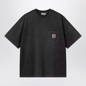 Camiseta de manga corta Hudson Pocket de Carhartt WIP en algodón negro