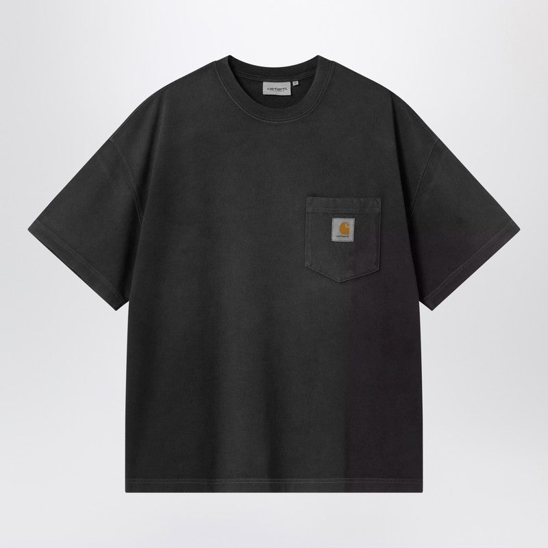Camiseta de manga corta Hudson Pocket de Carhartt WIP en algodón negro