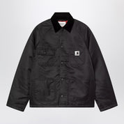 Carhartt WIP Alumni Chore Coat — Black Nylon Jacket