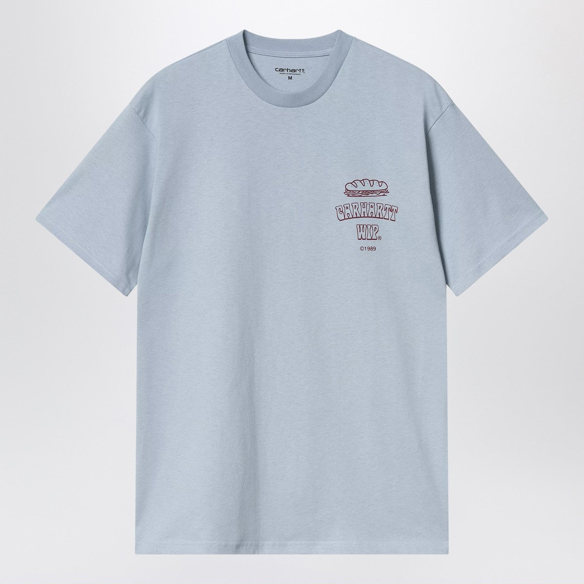 Carhartt WIP S/S Sandwich T-Shirt Blue Fog