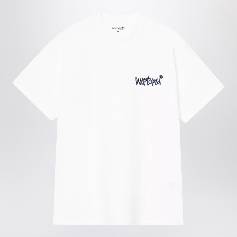 Carhartt WIP S/S Wiptopia Script T-Shirt white