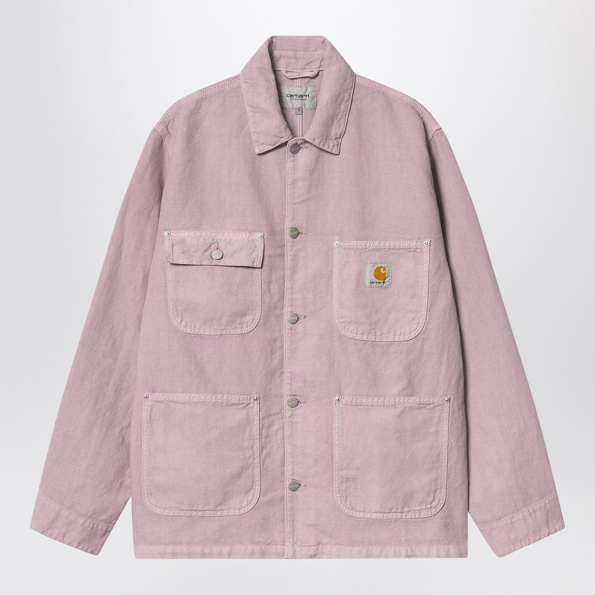 Abrigo Walter Chore de Carhartt WIP en color rosa niebla