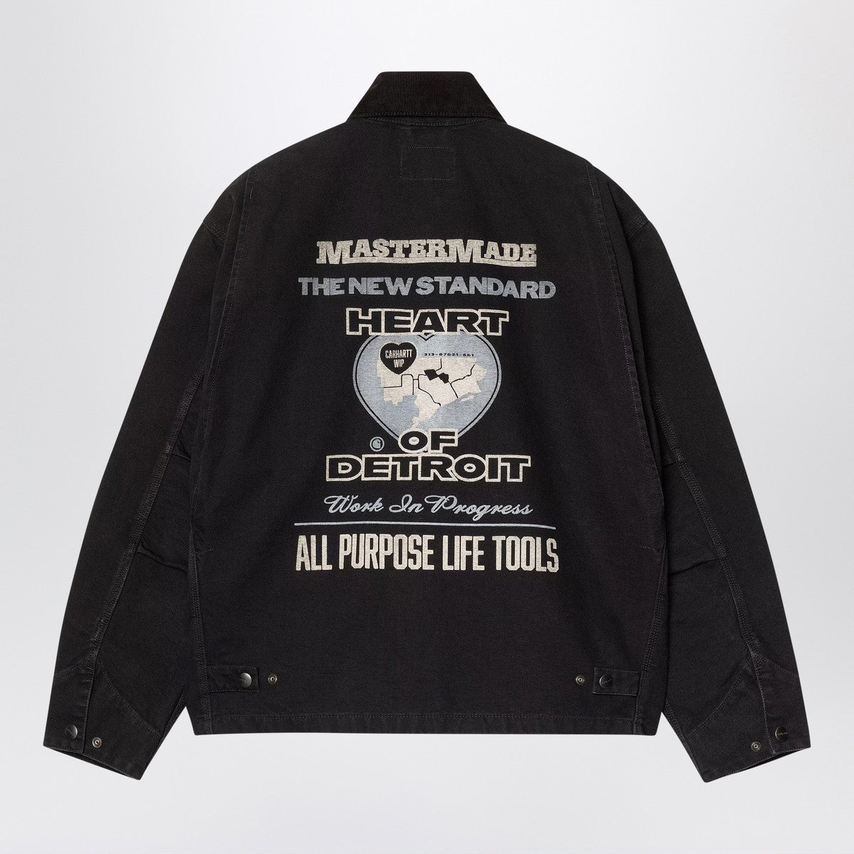 Carhartt WIP Black OG Arcan Graphic Jacket