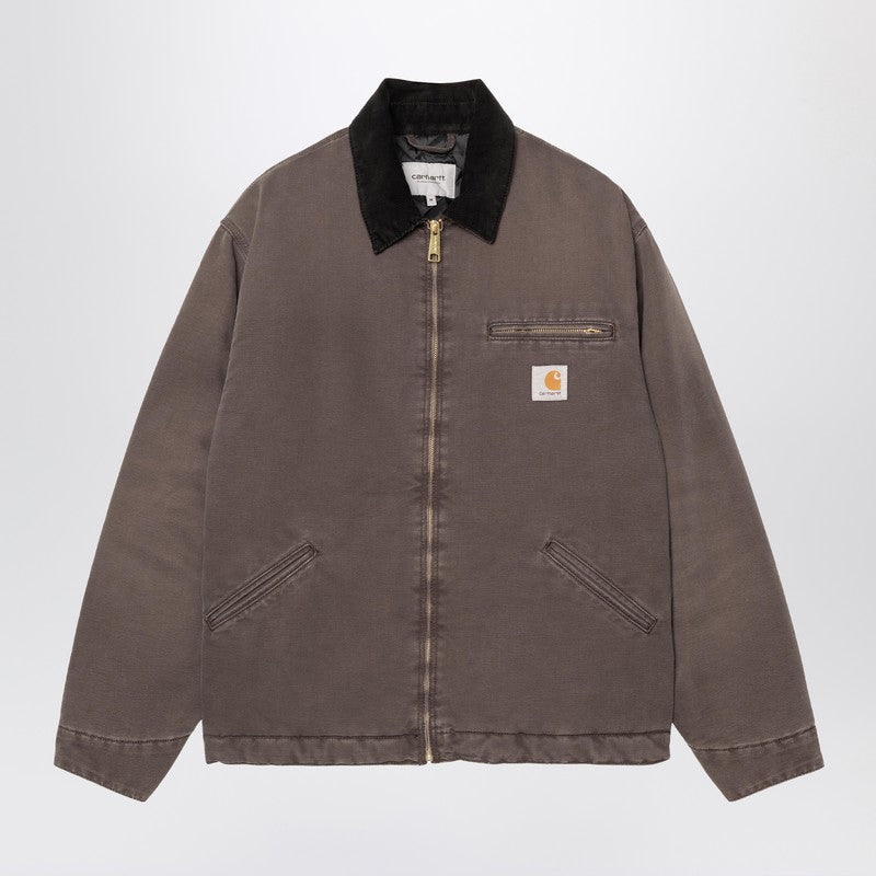 Carhartt WIP OG Detroit Jacket — Tobacco/Black