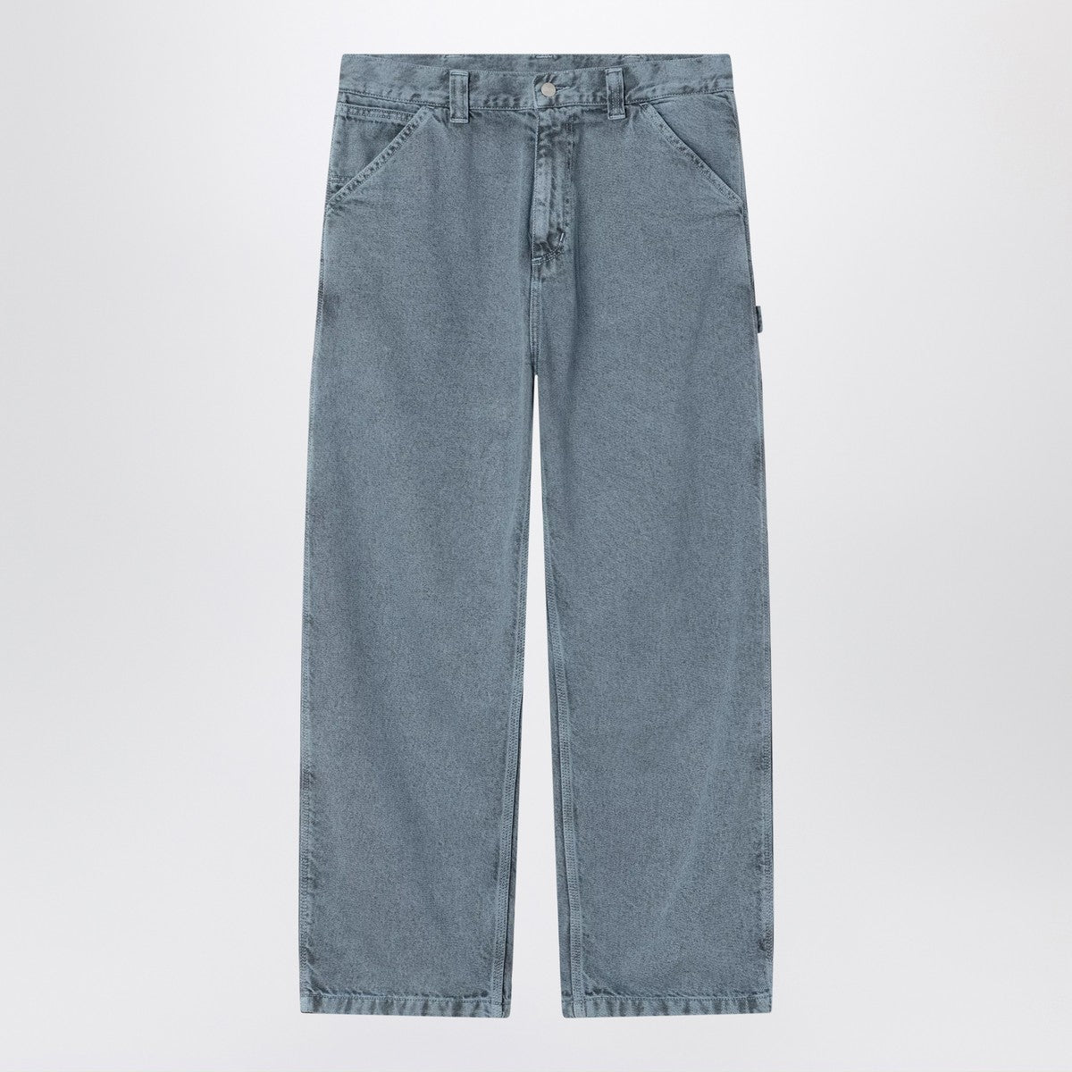 Pantalón Carhartt WIP OG Single Knee Negro/Azul Niebla