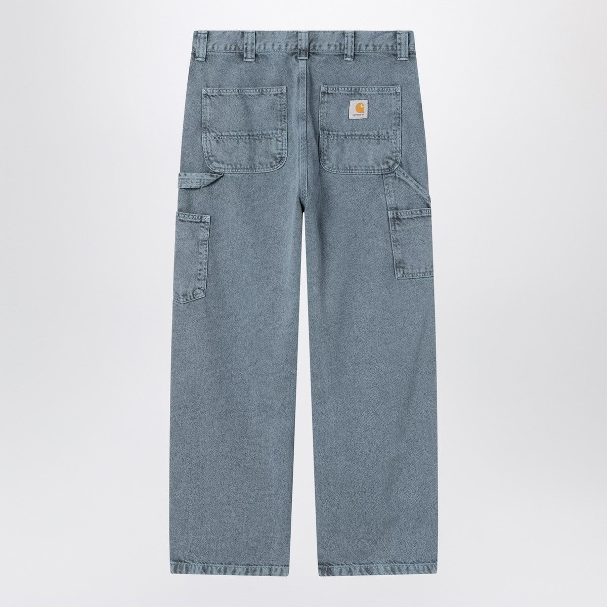 Pantalón Carhartt WIP OG Single Knee Negro/Azul Niebla