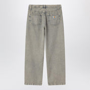 Carhartt WIP Landon Pant Blue/Leather — Loose-Fit Jeans