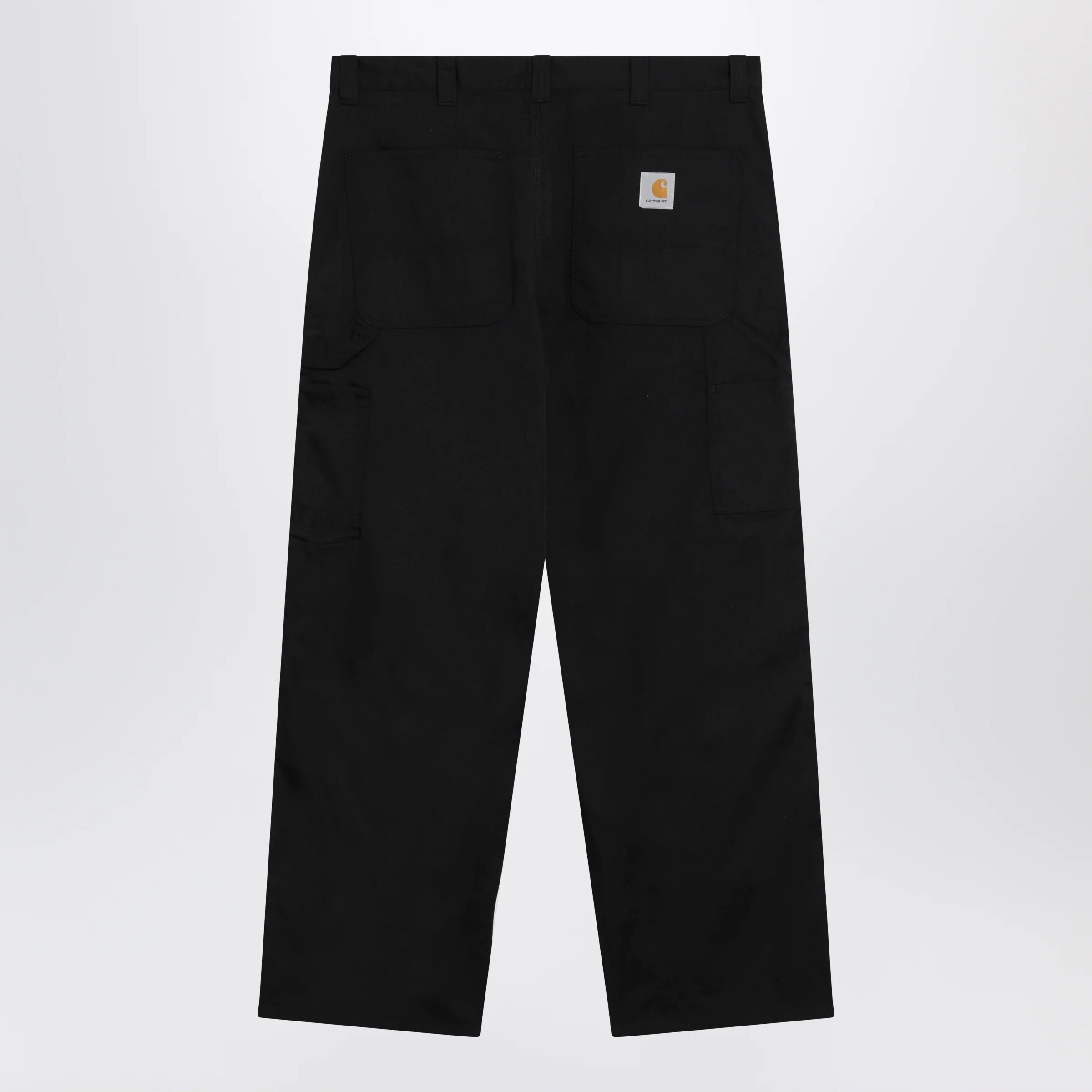Carhartt WIP Postal Single Knee work pants in poly-cotton black