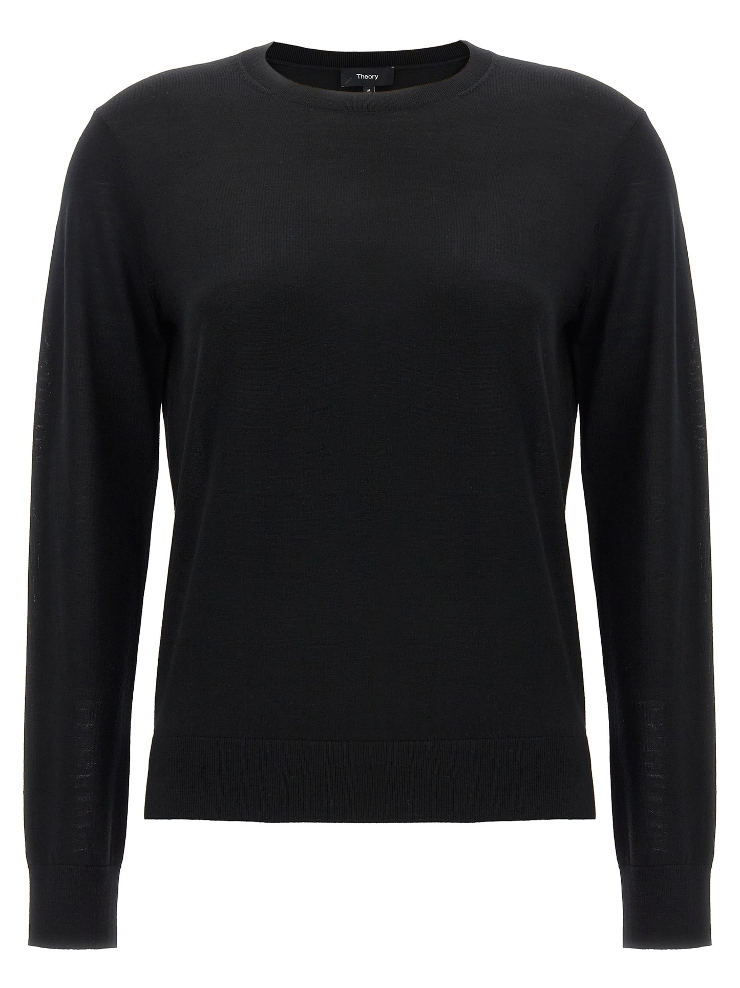 Theory Knitwear – Basic Sweater in Black | Luxury Fit
