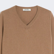 S Max Mara Camel-coloured wool sweater