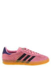 Adidas Originals Gazelle Indoor Sneakers — Fuchsia Suede