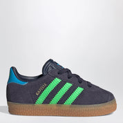 adidas Originals Blue/green Gazelle Sneakers — Elastic Laces