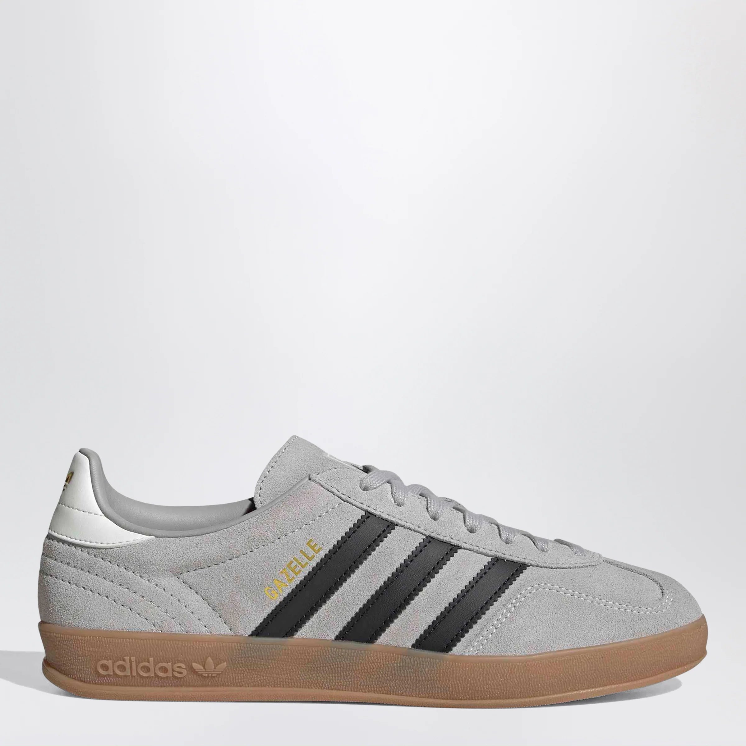 adidas Originals Gazelle Indoor Sneakers | Grey/Core Black