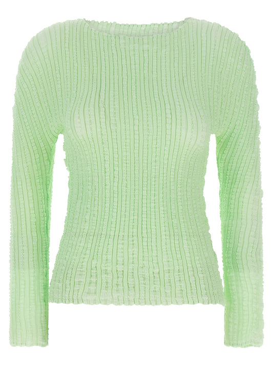 Issey Miyake Jellyfish Pleats Sweater — Knitwear Luxury