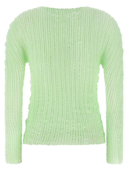 Issey Miyake Jellyfish Pleats Sweater — Knitwear Luxury