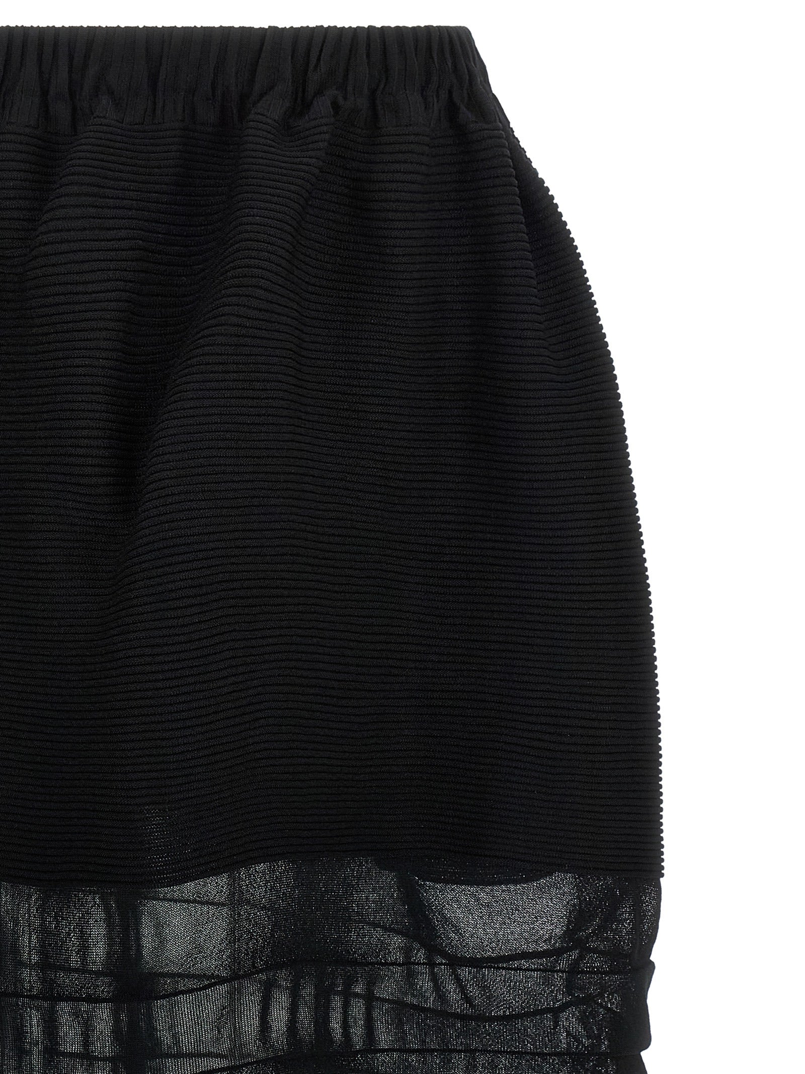 Issey Miyake Moving Knit Skirt