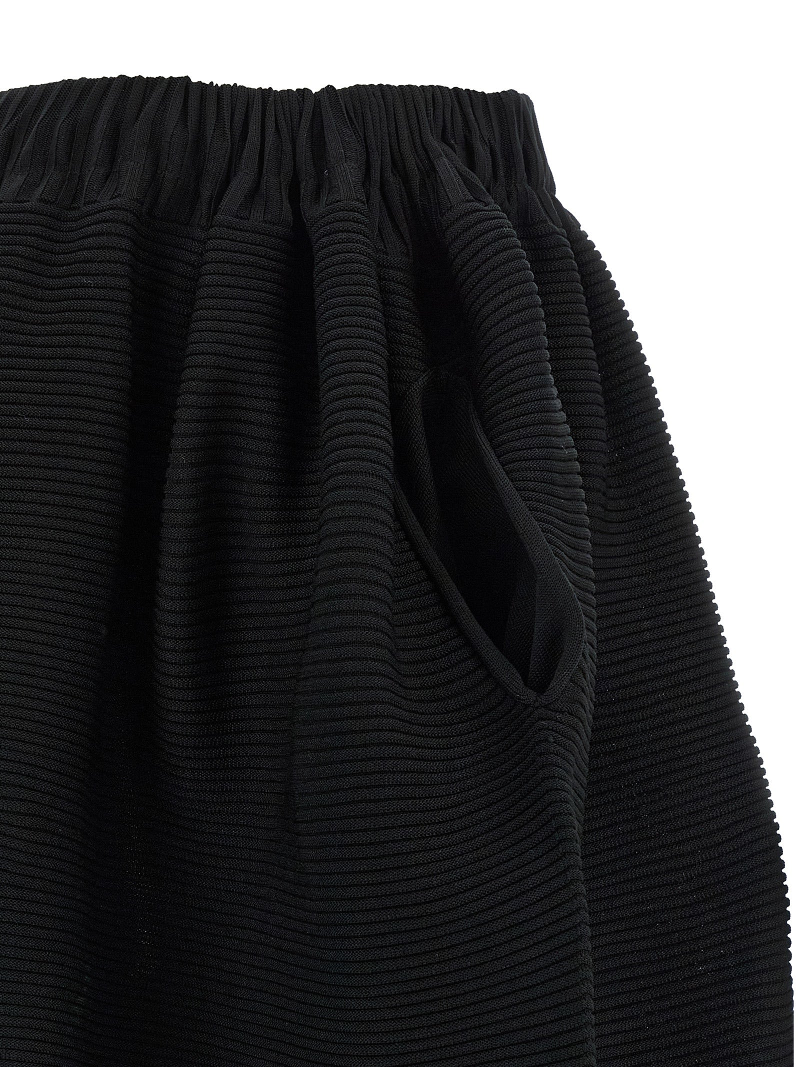 Issey Miyake Moving Knit Skirt