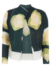 Issey Miyake Verve Pleats Top Cardigan