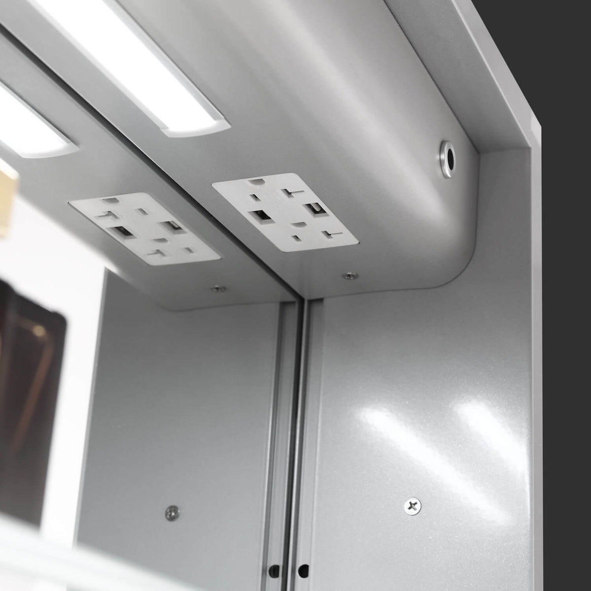 Blossom Pillar – 24 Inches LED Medicine Cabinet - MCL1 2432L
