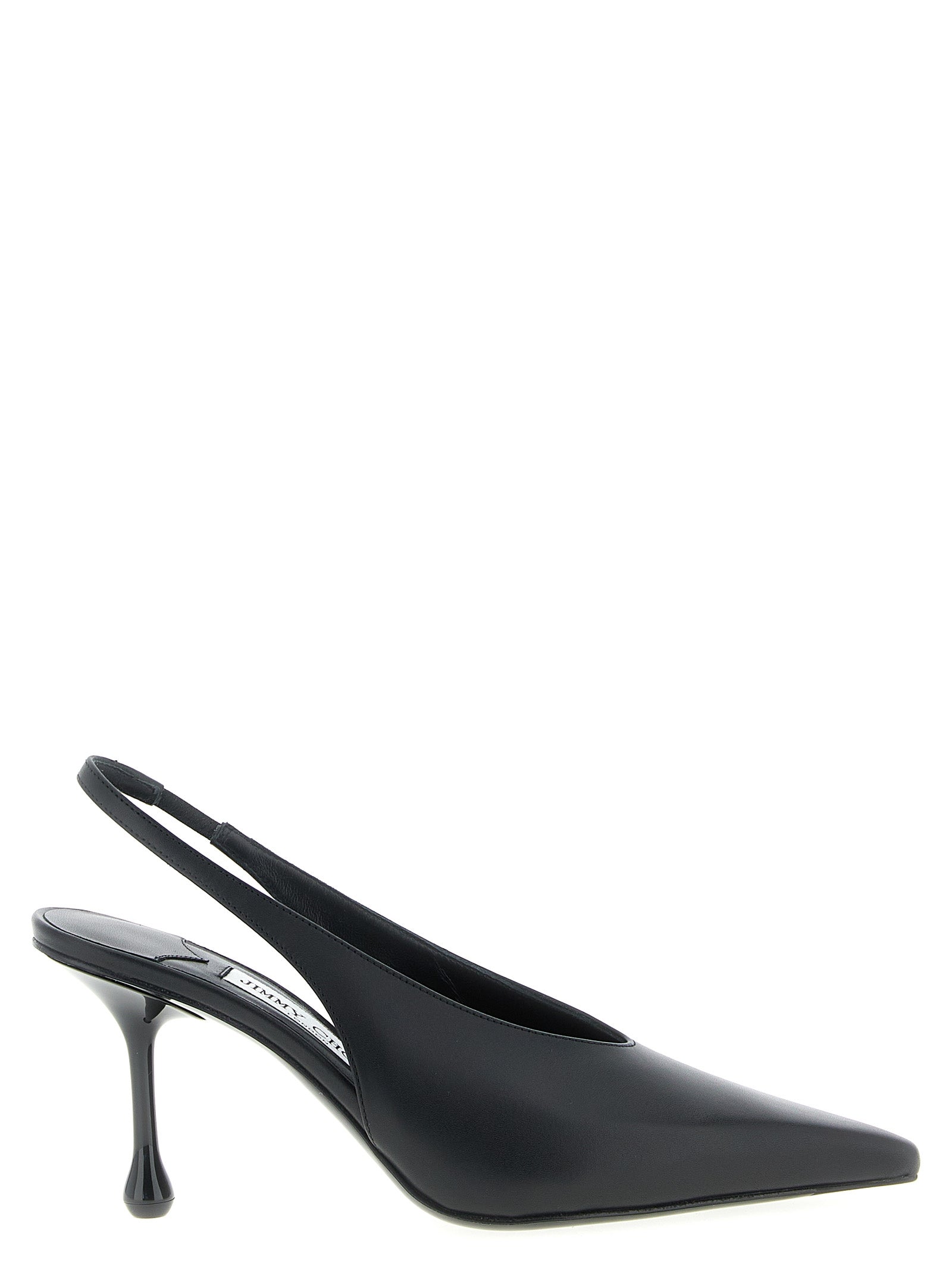 Jimmy Choo Isa Slingback Pumps – Black 8cm Heel | Aumifour
