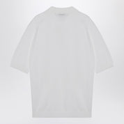 JOHN SMEDLEY Isis polo in white cotton