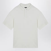 adidas Y-3 Off white cotton over polo shirt