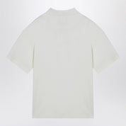 adidas Y-3 Off white cotton over polo shirt