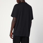 adidas Y-3 Black cotton T-shirt with logo
