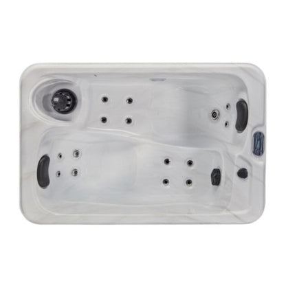 Luxury Spas - Studio Series Largo 3 Person Cloud Gray WS-696-CG