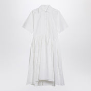 Jil Sander White cotton chemisier dress — effortless elegance