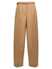 Jil Sander Gabardine Belt Pants