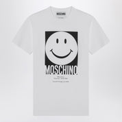 Moschino White cotton Smile T-shirt