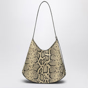 Sac Jil Sander Eldorado en cuir imprimé python