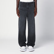 Maison MIHARA YASUHIRO Jeans Easy Waist en denim de coton gris foncé