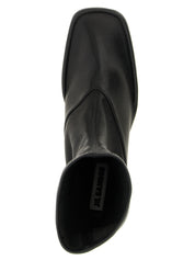 Jil Sander Nappa Ankle Boots