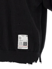 Maison Mihara Yasuhiro Embroidery Polo Shirt — Black