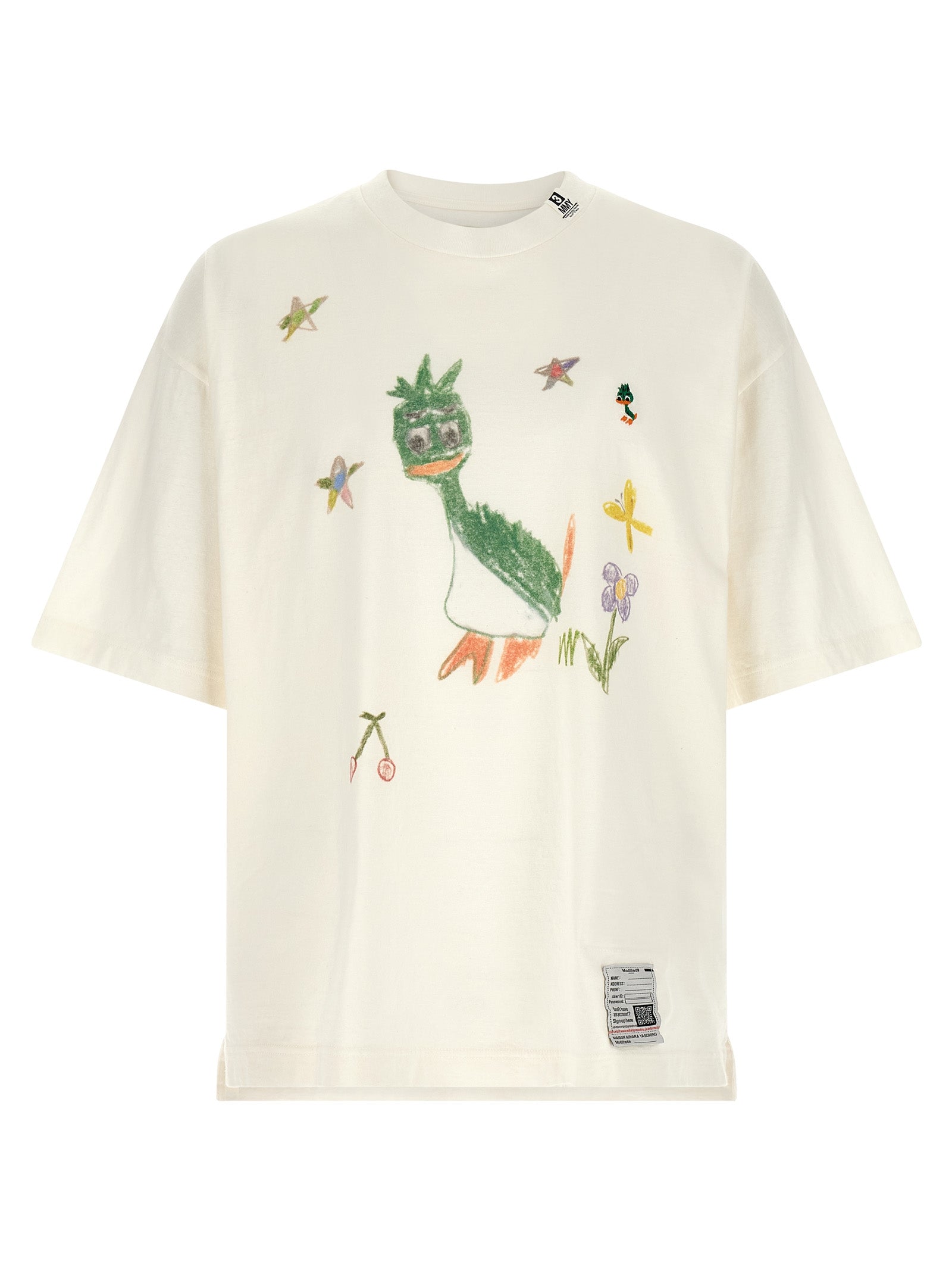 Maison Mihara Yasuhiro Leon Kids Doodle T-shirt