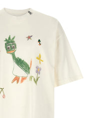 Maison Mihara Yasuhiro Leon Kids Doodle T-shirt