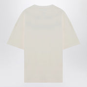 Jil Sander White wide t-shirt with logo