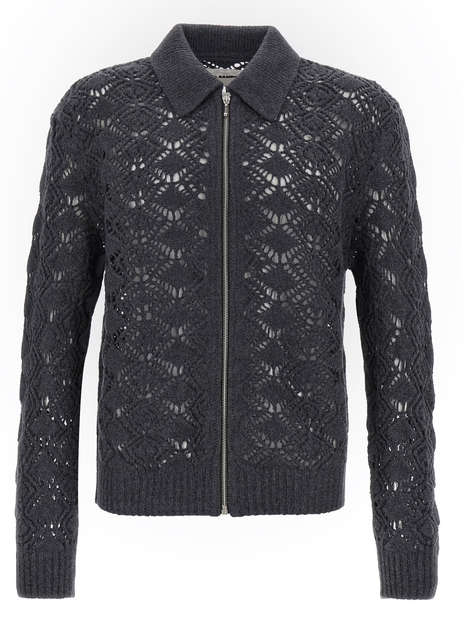 Jil Sander Openwork Wool Cardigan