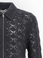 Jil Sander Openwork Wool Cardigan