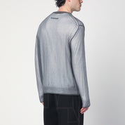 Jil Sander Grey jumper with layered design