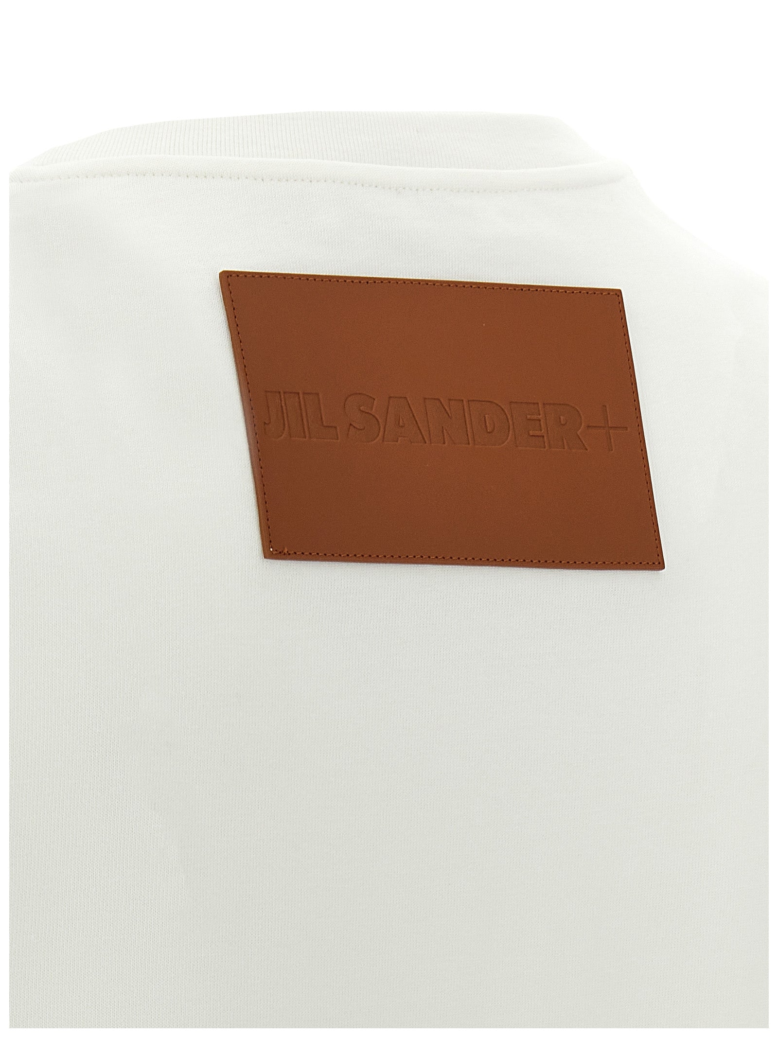 Jil Sander Logo Patch T‑shirt — Men's Topwear