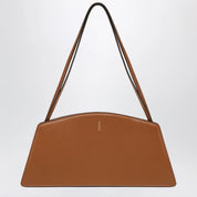 NOESI Jade Siena brown bag in smooth leather
