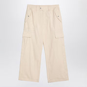 adidas by Wales Bonner Ivory cotton cargo trousers