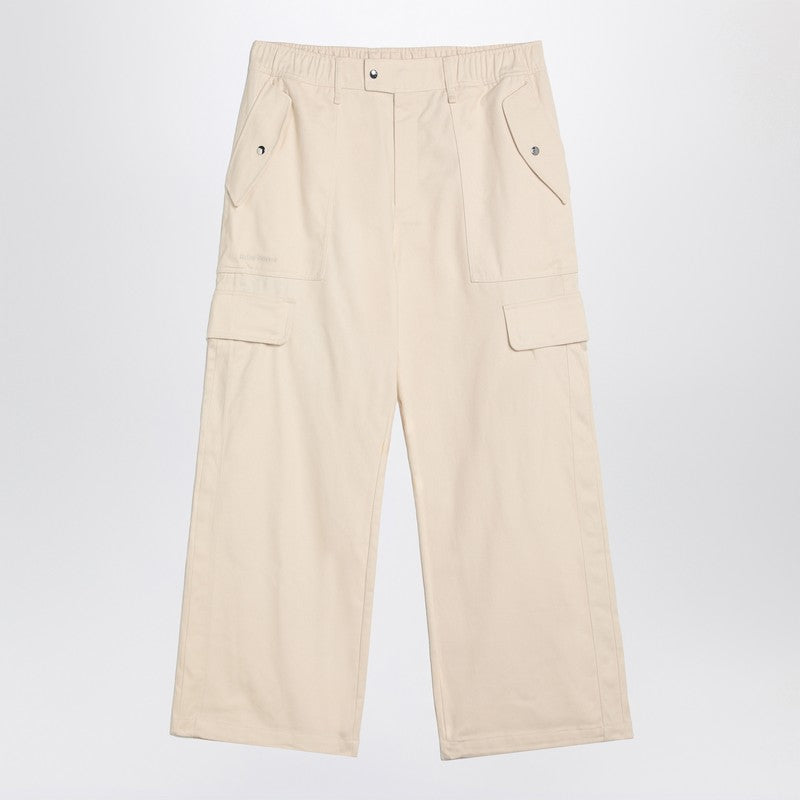 adidas by Wales Bonner Ivory cotton cargo trousers