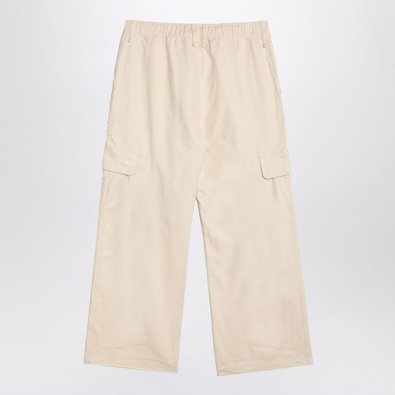 adidas by Wales Bonner Ivory cotton cargo trousers
