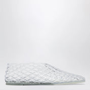 SENSO Transparent rubber mesh ballet flats