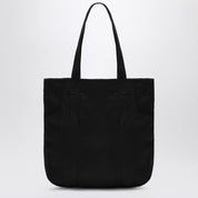 adidas Y-3 Black cotton tote bag with logo